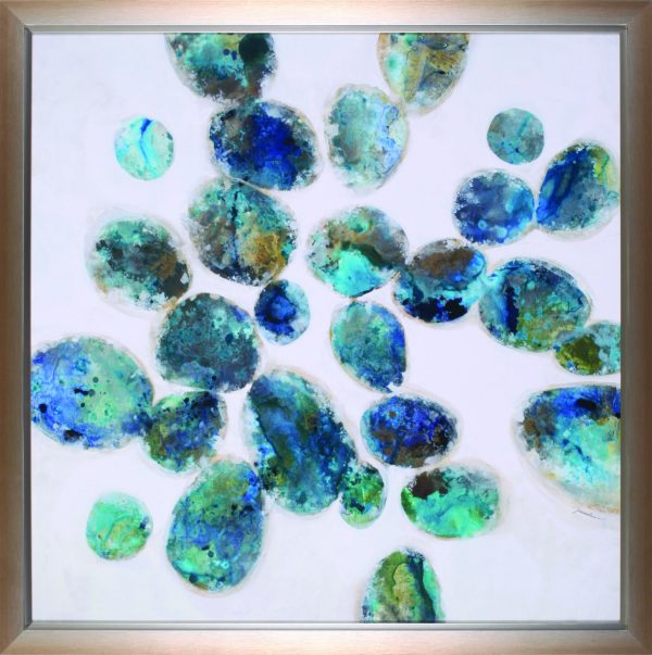 Art Effects In A Blue Mood Wall Art by Liz Jardine Online Sale