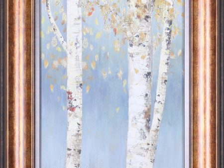 Art Effects Butterscotch Birch Trees II Wall Art by Allison Pearce Supply