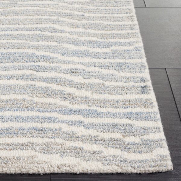 Safavieh Renewal RNW203L Light Blue   Ivory Area Rug Fashion