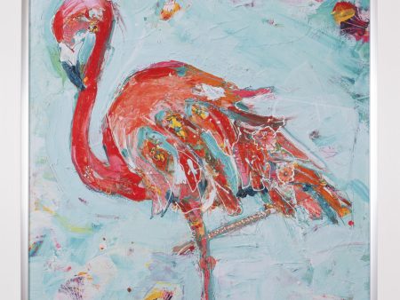 Art Effects Flamingo Wall Art by Kellie Day Discount