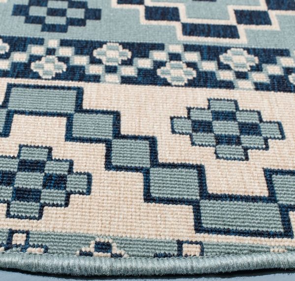 Safavieh Veranda VER095-3934 Turquoise   Blue Area Rug Fashion