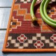 Safavieh Veranda VER095-0334 Rust   Red Area Rug Hot on Sale