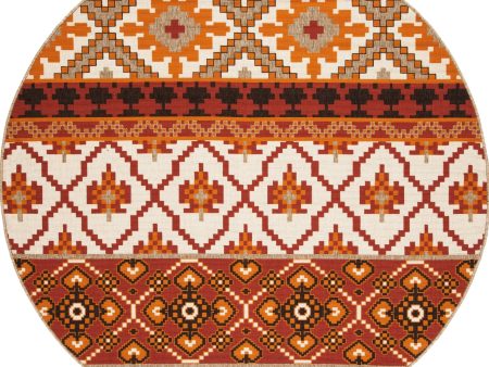 Safavieh Veranda VER097-0334 Red   Beige Area Rug For Cheap