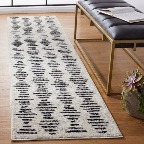 Safavieh Tulum TUL644A Ivory   Black Area Rug Supply