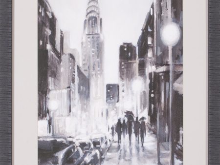 Art Effects Illuminated Streets II Wall Art by Ethan Harper For Cheap