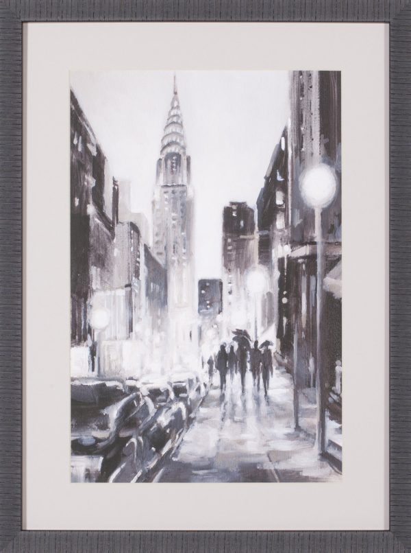 Art Effects Illuminated Streets II Wall Art by Ethan Harper For Cheap