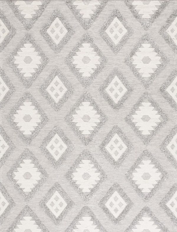 Safavieh Natura NAT203F Grey   Ivory Area Rug Online Sale