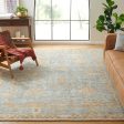 Safavieh Samarkand SRK131M Light Blue   Beige Area Rug Online Sale