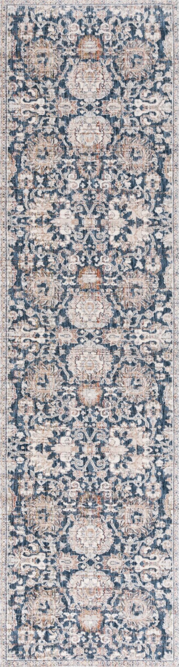 Safavieh Sutton SUT101N Navy   Beige Brown Area Rug Online Hot Sale