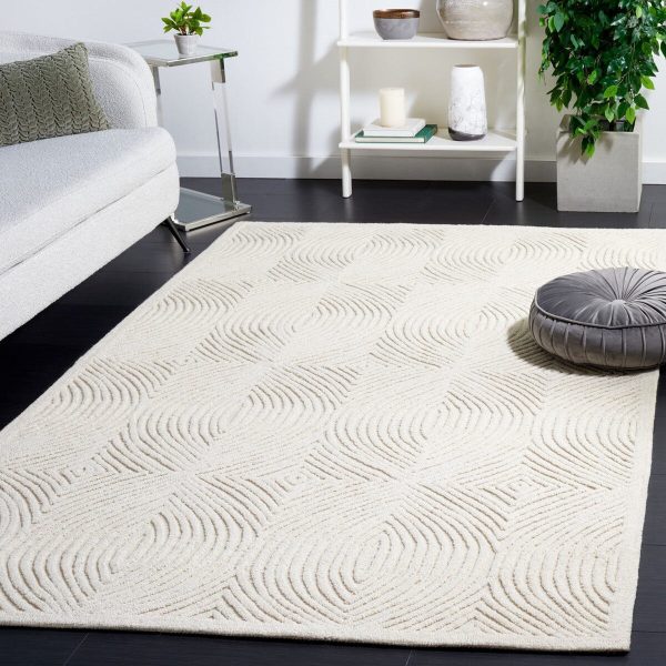 Safavieh Textural TXT104A Ivory Area Rug For Sale