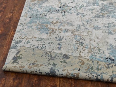 Ancient Boundaries Janet JAN-083 Blue Area Rug Online now