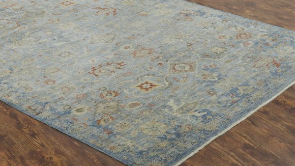 Ancient Boundaries Agerola AGE-1284 Blue Area Rug Online now