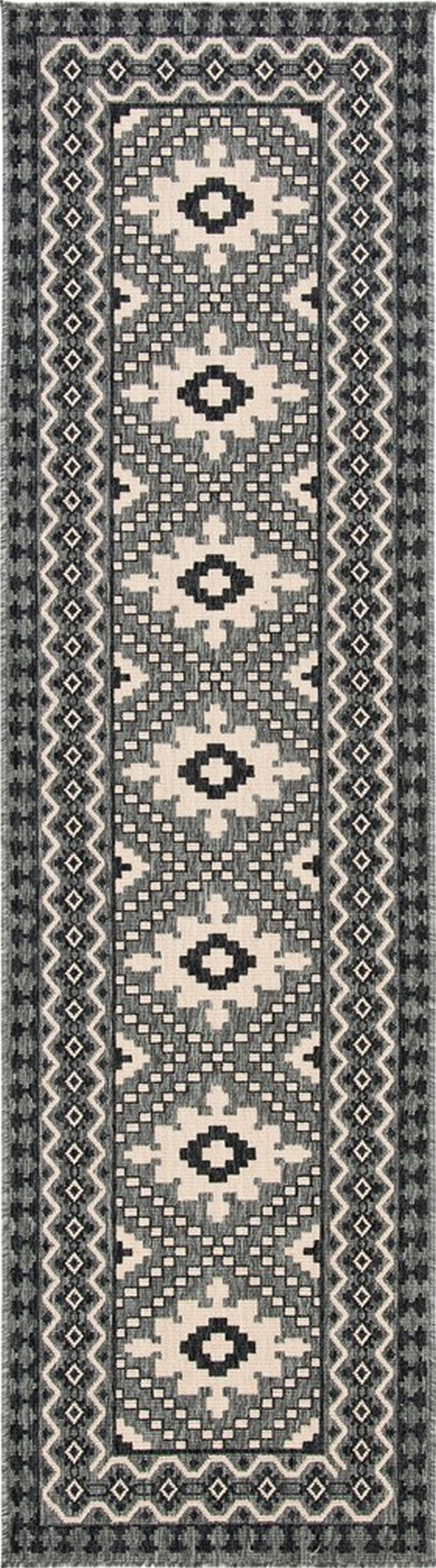 Safavieh Veranda VER099-3435 Ivory   Charcoal Area Rug Online