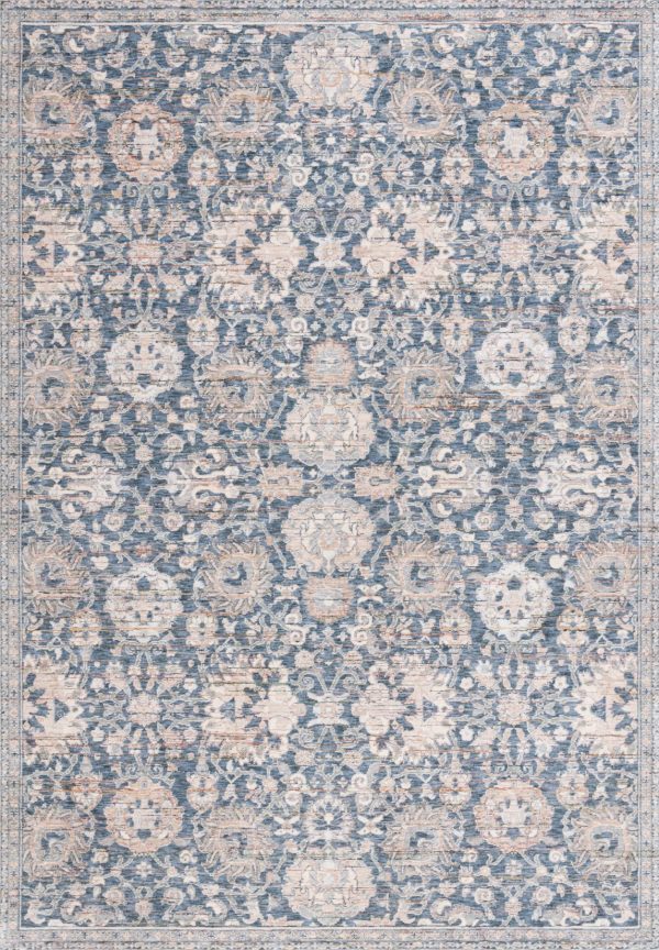 Safavieh Sutton SUT101N Navy   Beige Brown Area Rug Online Hot Sale