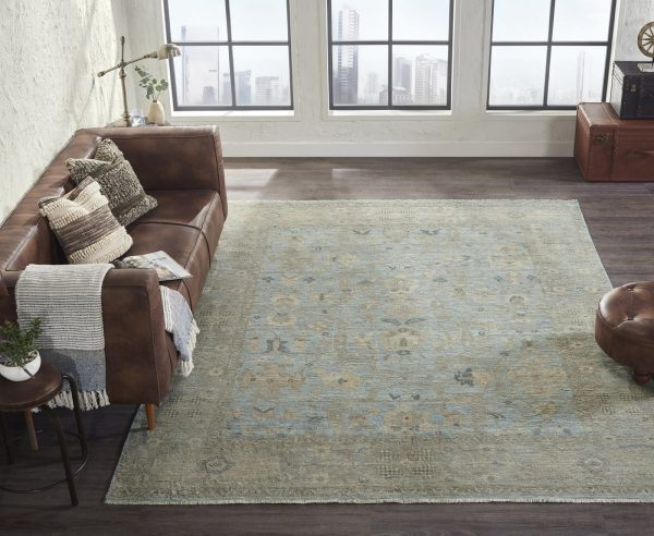 Ancient Boundaries Agerola AGE-1283 Blue Area Rug on Sale