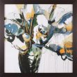 Art Effects Blooms In Shamrock Grey Wall Art by Angela Maritz Discount