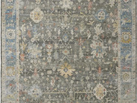 Ancient Boundaries Agerola AGE-1281 Grey Area Rug For Sale