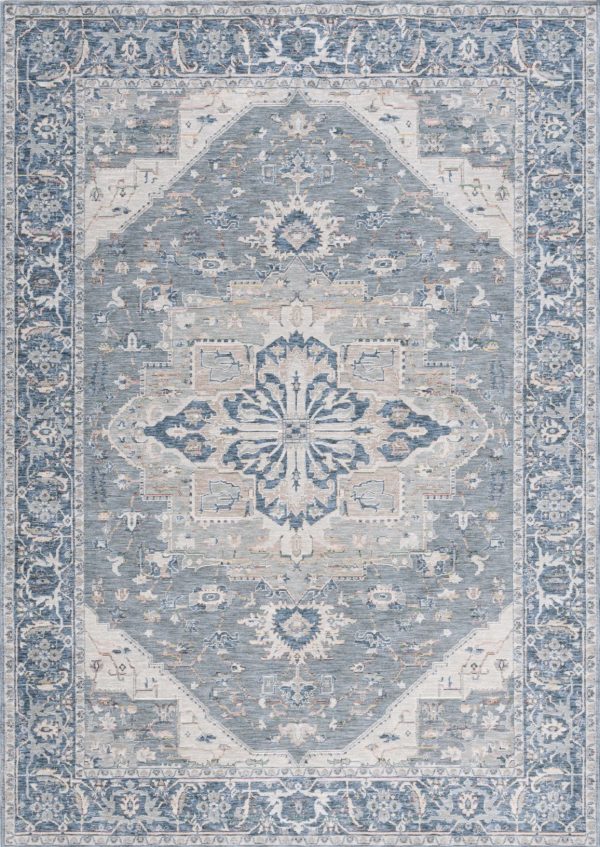 Safavieh Sutton SUT102F Grey   Navy Area Rug Discount