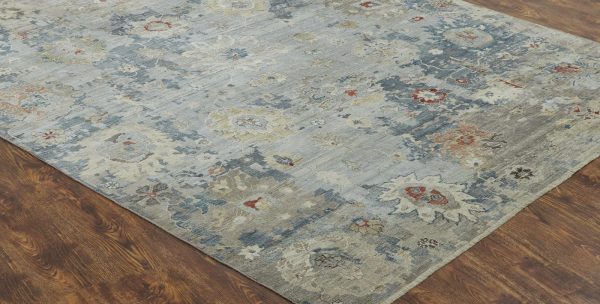 Ancient Boundaries Agerola AGE-1287 Blue Area Rug Online now