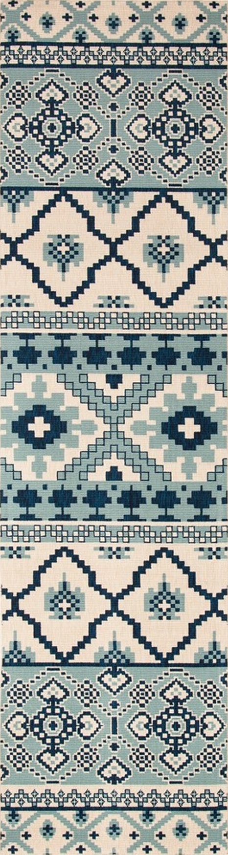 Safavieh Veranda VER097-3934 Turquoise   Blue Area Rug For Sale