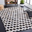 Safavieh Studio Leather STL902B Beige   Black Area Rug Discount