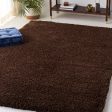 Safavieh Santa Monica Shag SGN725-2727 Brown Area Rug Online Sale