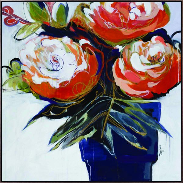 Art Effects A Pot Of Blooms Wall Art by Fitzsimmons For Discount