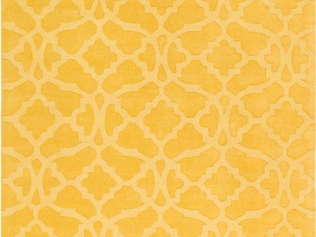 Surya Metro AWMP-4028 Mustard Bright Yellow Area Rug Online now