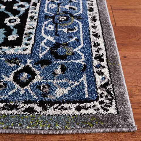 Safavieh Vintage Hamadan VTH264M Blue   Grey Area Rug Online now