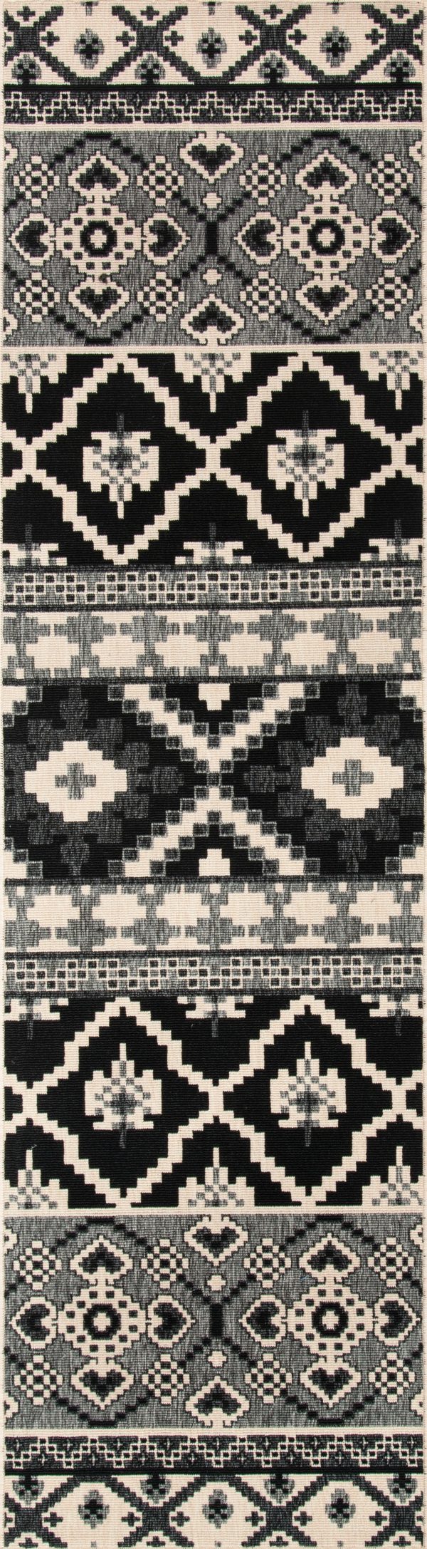 Safavieh Veranda VER097-0421 Black   Beige Area Rug Online now