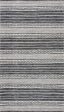 Safavieh Striped Kilim STK516Z Black   Ivory Area Rug Online Sale