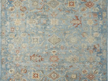 Ancient Boundaries Agerola AGE-1284 Blue Area Rug Online now