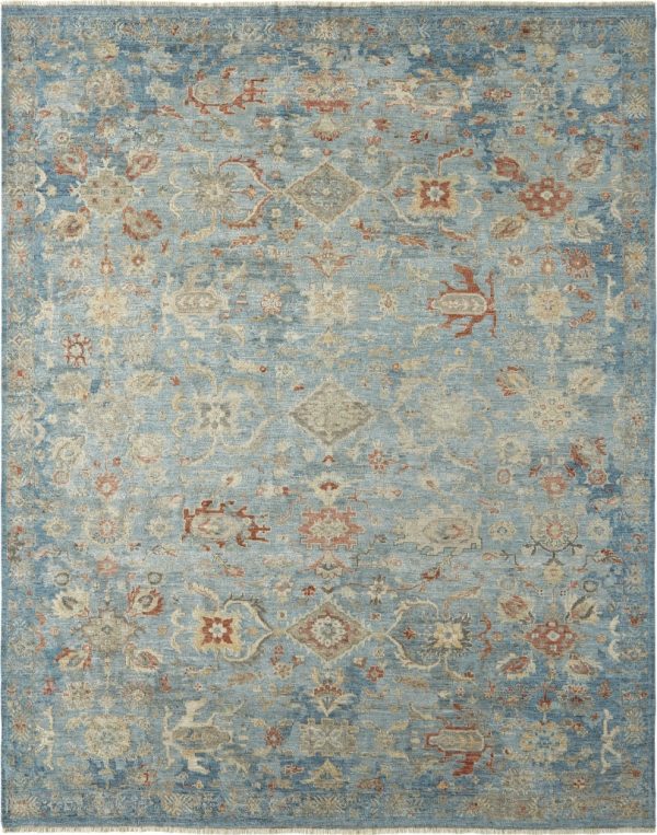 Ancient Boundaries Agerola AGE-1284 Blue Area Rug Online now