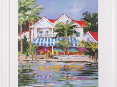 Art Effects Beach Resort I Wall Art by Jane Slivka Online Hot Sale