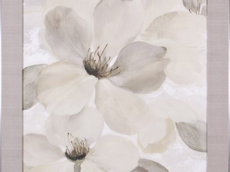 Art Effects White On Floral II Wall Art by Silvia Vassileva Online now