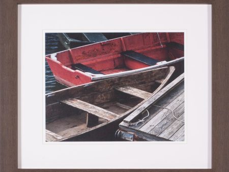 Art Effects Wooden Rowboats X Wall Art by Rachel Perry Online Sale