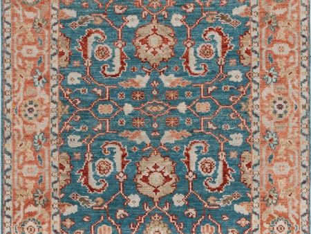 Safavieh Samarkand SRK128K Turquoise   Rust Area Rug on Sale