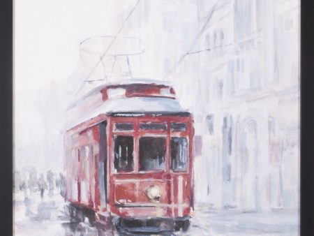 Art Effects Watercolor Streetcar Study II Wall Art by Ethan Harper Online Sale