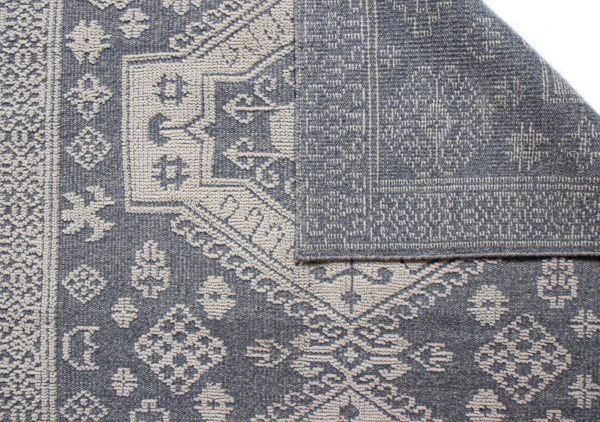 Bashian Telluride T144-TEL501 Denim Area Rug For Sale