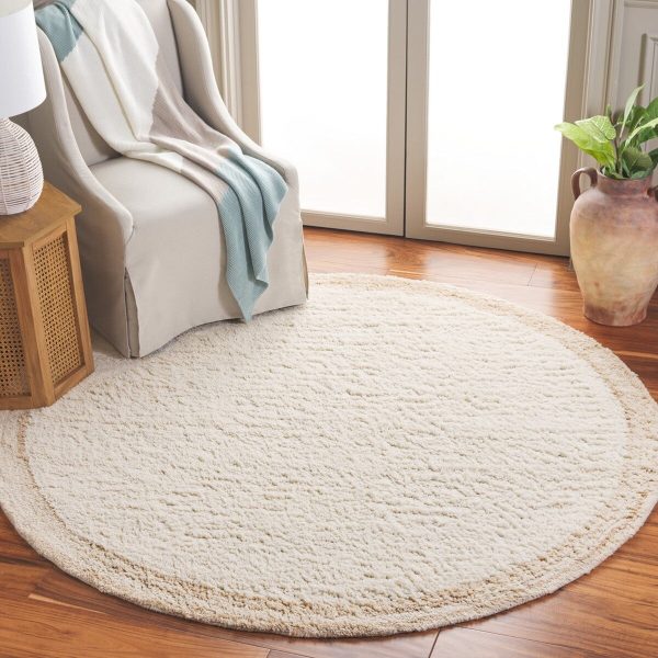 Safavieh Vermont VRM215A Ivory   Beige Area Rug Hot on Sale