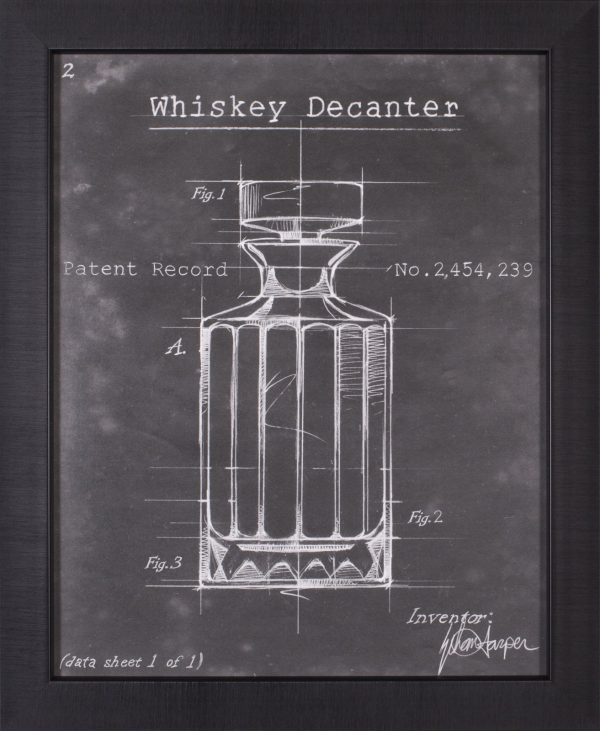 Art Effects Barware Blueprint VII Wall Art by Ethan Harper Supply