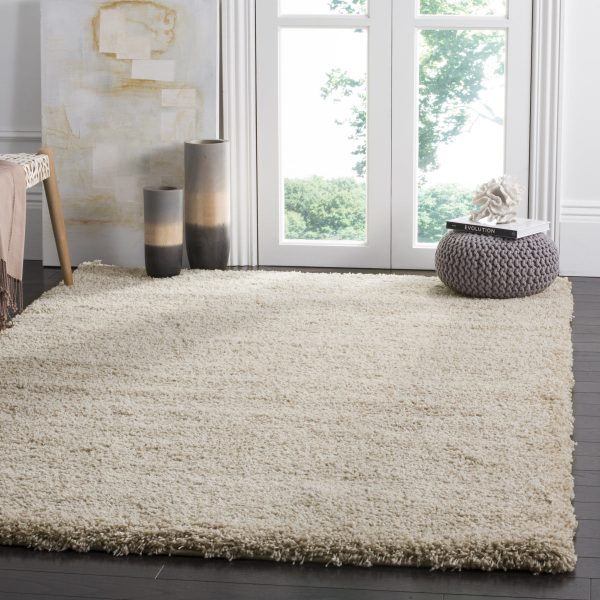 Safavieh Santa Monica Shag SGN725-1313 Beige Area Rug Fashion