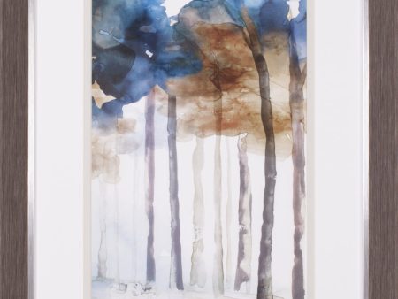 Art Effects In The Blue Forest II Wall Art by Eva Watts Hot on Sale