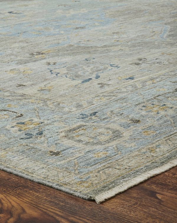 Ancient Boundaries Agerola AGE-1280 Blue Area Rug Hot on Sale