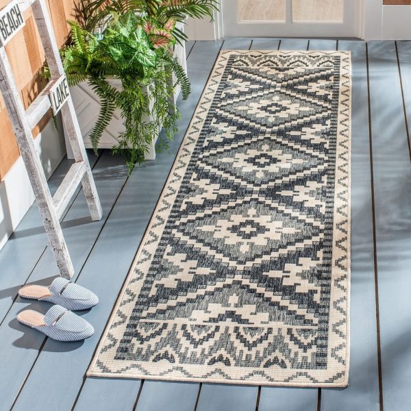 Safavieh Veranda VER096-3413 Beige   Grey Area Rug Sale