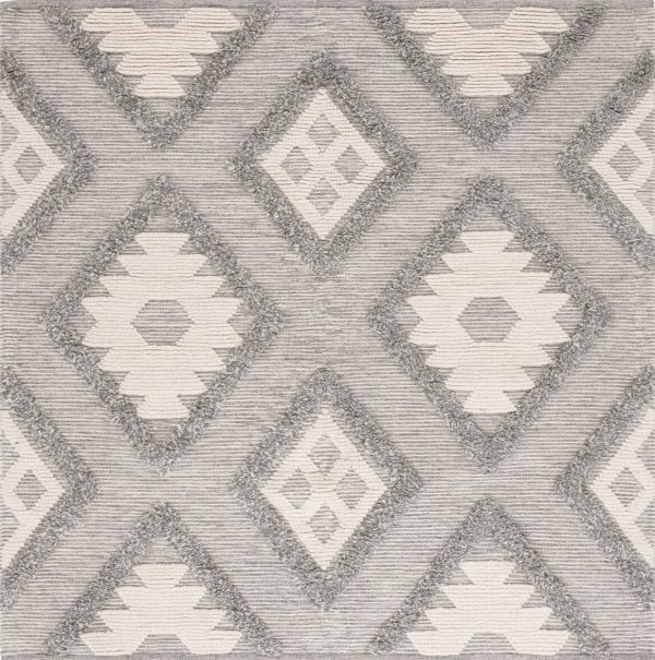 Safavieh Natura NAT203F Grey   Ivory Area Rug Online Sale