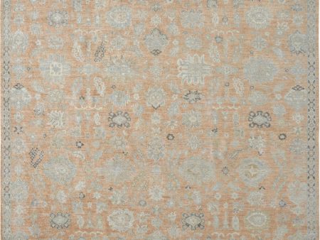 Ancient Boundaries Agerola AGE-1291 Terracotta Grey Area Rug Discount