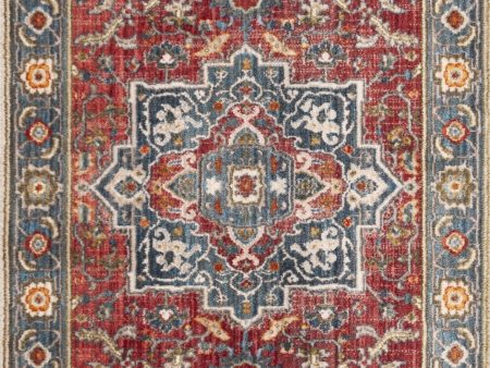 Safavieh Vintage Persian VTP478Q Red   Blue Area Rug Online Sale