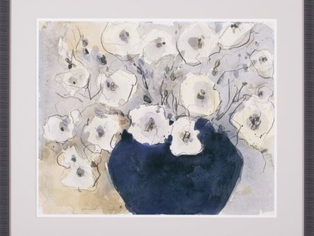 Art Effects White Blossom Study I Wall Art by Samuel Dixon For Sale