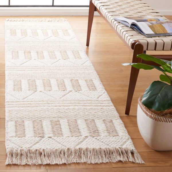 Safavieh Natura NAT207E Ivory   Taupe Area Rug Online Sale